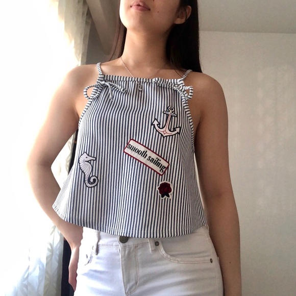 ⚓Zara Sleeveless Top ⚓ - Picture 1 of 7